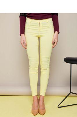 Spodnie w stylu GR1301 denim Yellow - GrandUA