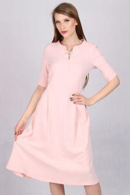 Sukienka wizytowa model 857 pink - Margo Collection