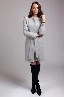 Płaszcz damski PLA026 gray - Mattire