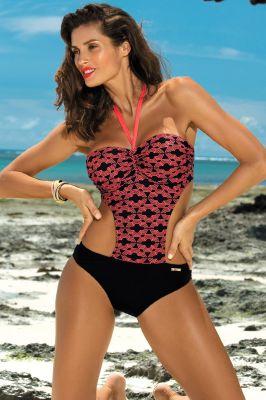 Jednoczęściowy strój kąpielowy Kostium Kąpielowy Model Susan Nero M-404 Black - Marko