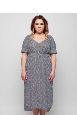 Sukienka Asymetryczna sukienka oversize TR1848 Black - Trand by GrandUA