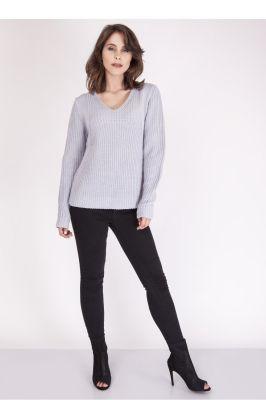 Sweter SWE123 Light Gray - MKM