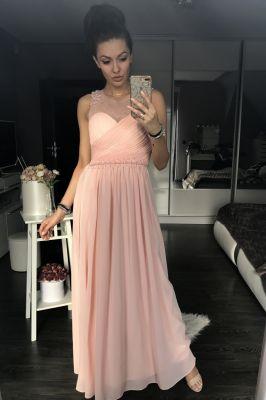 Sukienka Model 17713 Powder Pink - YourNewStyle