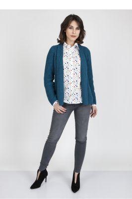 Sweter SWE120 Turquoise - MKM