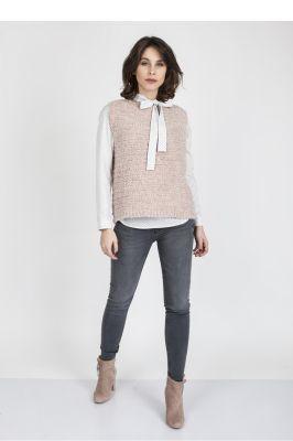 Sweter SWE119 Pink - MKM