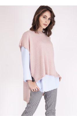 Sweter SWE098 Pastel Pink - MKM
