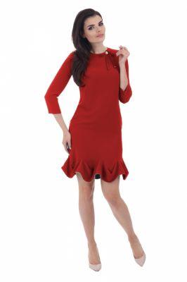 Sukienka wizytowa Model 691 Red - Margo Collection