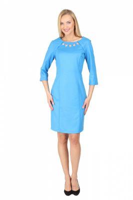 Sukienka wizytowa Model 960 Blue - Margo Collection