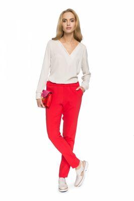 Spodnie Damskie Model S054 Red - Style