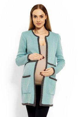 Sweter Ciążowy Model 40004C Mint - PeeKaBoo