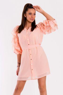 Sukienka Model 17994 Powder Pink - YourNewStyle