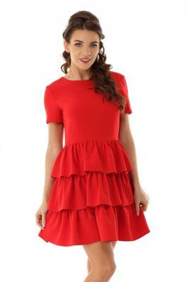 Sukienka Model ED019-1 Red - Ella Dora