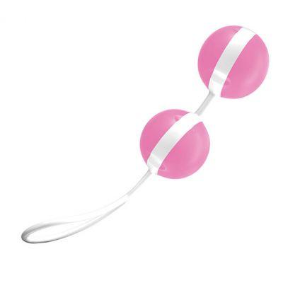 Kulki gejszy podwójne - Joydivision Joyballs Trend Duo Pink & White