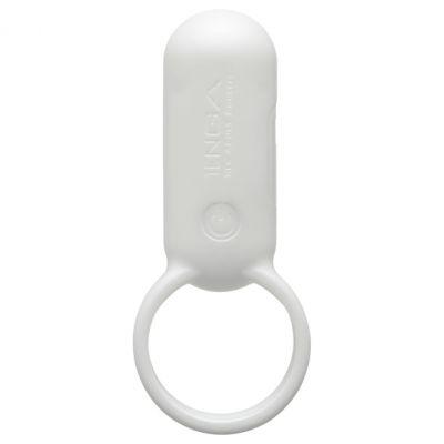 Pierścień wibrujący erekcyjny - Tenga Smart Vibe Ring Pearl White