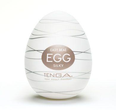 Tenga Egg Silky - Jajka do masturbacji Śliskie (6 szt.)