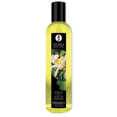 Olejek do masażu - Shunga Massage Oil Organica Erotic Green Tea