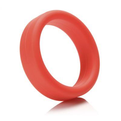 Tantus - Pierścień na członka - Super Soft C-Ring Red Czerwony