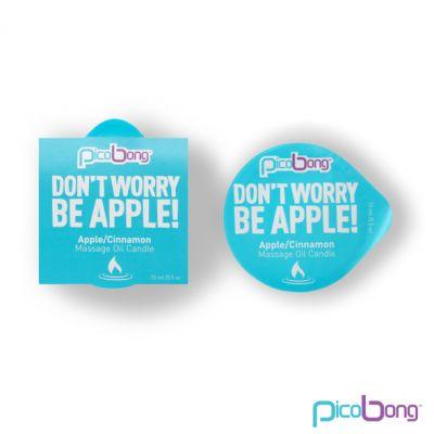 PicoBong - Świeca do masażu - Apple & Cinnamon Massage Oil Candle