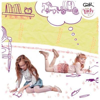 MAJA LEGGI - Leggingsy dziecięce z aplikacją
