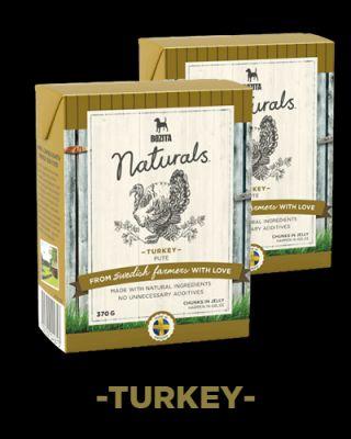 Bozita Naturals Turkey - karma dla psów z indykiem w galaretce kartonik 370 g