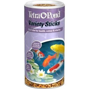 TETRA Pond Variety Sticks - Mieszanka trzech rodzajów pokarmu dla ryb w oczkach wodnych i stawach 1L