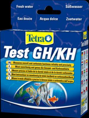 TETRA Test GH/KH - Test do pomiaru twardości ogólnej w akwariach słodkowodnych oraz morskich 2x10 ml