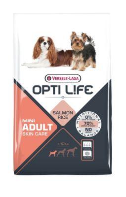VerseleLaga Opti Life Adult Skin Care Mini-karma dla małych psów z wrażliwą skórą z łososiem 2,5 kg