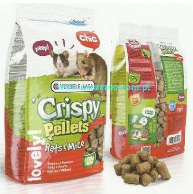 Versele Laga Crispy Pellets Rats & Mice - granulat dla szczurów i myszy 1kg
