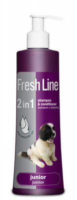 DL Fresh Line szampon z odżywką dla psów juniorów / szczeniąt 220 ml