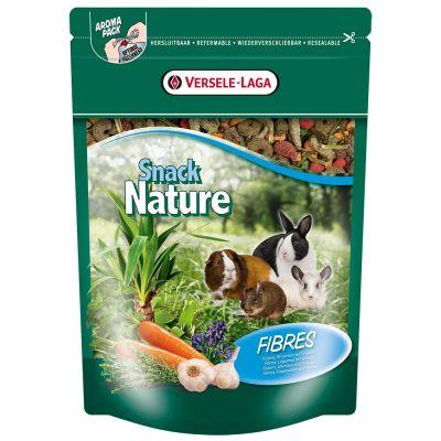 Versele Laga Snack Nature Fibres - zioła, warzywa, ekstra zawartość włókna dla gryzoni 500g