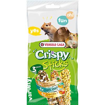 Versele Laga Crispy Sticks Omnivores - 3 kolby dla chomików, myszy, szczurów 165g