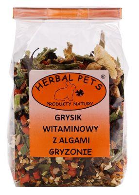Herbal Pets Grysik witaminowy z algami dla gryzoni 150 g
