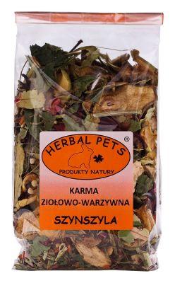 Herbal Pets Karma ziołowo-owocowa dla szynszyla 150 g