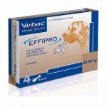 Virbac Effipro XL - preparat przeciwko pchłom i kleszczom dla psów 40-60 kg 4 x 4,02 ml
