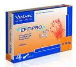 Virbac Effipro S - preparat przeciwko pchłom i kleszczom dla psów 2-10 kg 4 x 0,67 ml