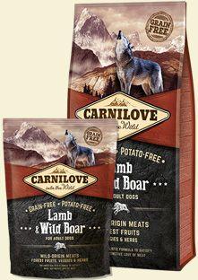 Carnilove Lamb & Wild For Adult 12KG (jagnięcina z dziczyzną)