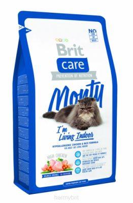 Brit Care Cat Monty I\'m living indoor 2 kg