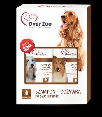 Over Zoo Zestaw dla psów długowłosych Szampon 250ml   Odżywka 250ml