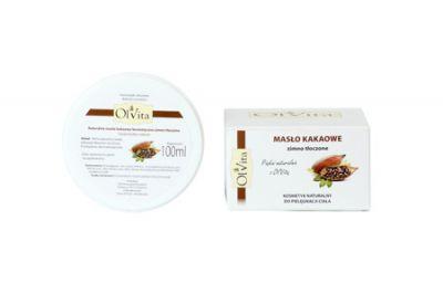 Masło kakaowe kosmetyczne zimno tłoczone 100 ml Olvita