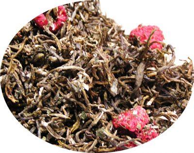 Herbata biała FUJIAN MALINOWA (50 g) rozgrzewająca