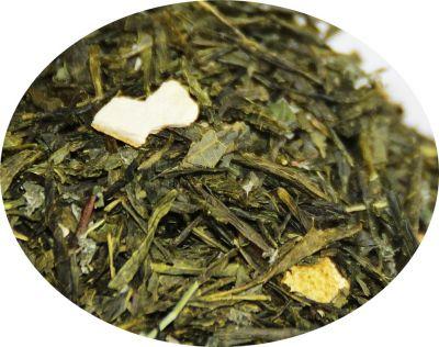 HISZPAŃSKA MANDARYNKA - zielona herbata sencha