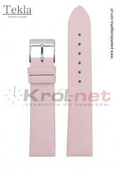 Pasek do zegarka TK126ROZ/16 - gładki, różowy