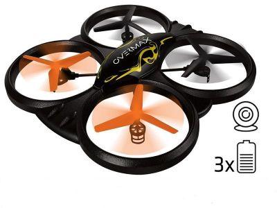 Ogromny (61cm!!) Dron Overmax (SET) + Kamera HD + Akcesoria Dodatkowe + Pilot do 200m.!!