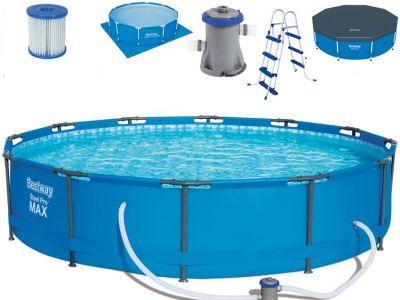 BASEN STELAŻOWY 6w1 BESTWAY 12 FT 366/100 cm 56418