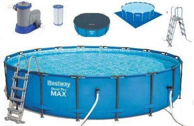 BASEN STELAŻOWY 6w1 BESTWAY 18 FT 549x122 cm 56462