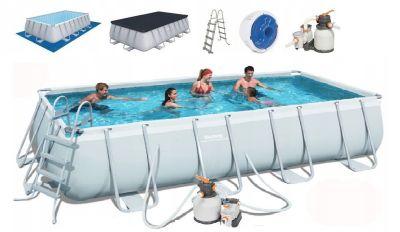 BASEN STELAŻOWY  6w1 BESTWAY 488x244x122 cm 56671