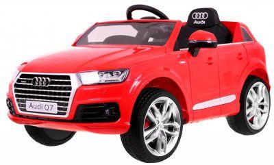 Auto ELEKTRYCZNE AUDI Q7 Pojazd na akumulator koła piankowe HL159 CZERWONE