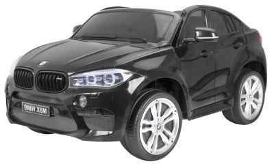 AUTO DWUOSOBOWE na akumulator Pojazd elektryczny BMW X6 M lakier skóra 50kg!!! CZARNY  JJ2168EXL