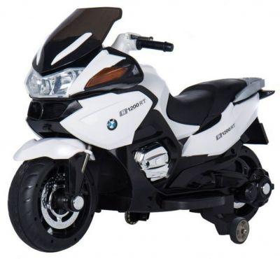motorek BMW R1200RT na AKUMULATOR 2 x SILNIK MOTOR pojazd elektryczny PA.HZB-118 BIAŁY