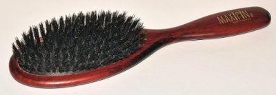 MAXI PIN - duża szczotka drewniana z włosiem dzika